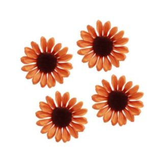 Kunstige Solsikke Hoveder Orange