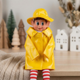 Elf On The Shelf Regnjakke Outfit