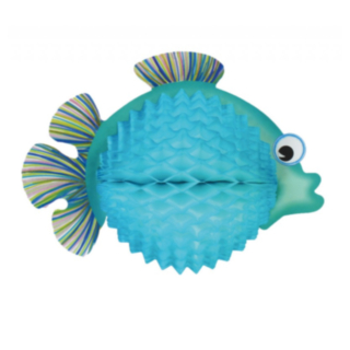 Tropisk Honeycomb Fisk Turkis