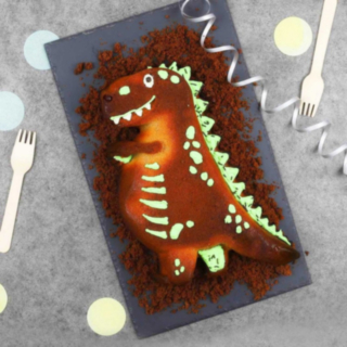 Dinosaur Silikone Kageform
