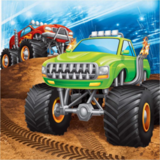 Monster Truck Servietter