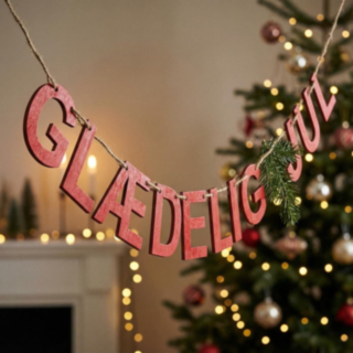 Glædelig Jul Guirlande