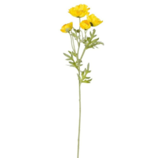 Kunstig Valmueblomst Gul