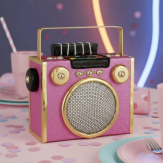 Radio Dekoration Lyserød