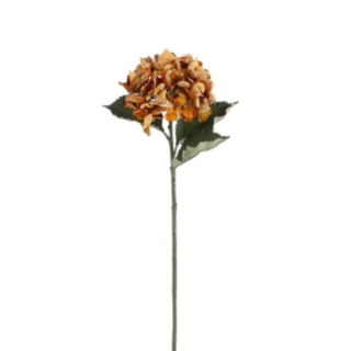 Kunstig Hortensia Blomst Kobbergul