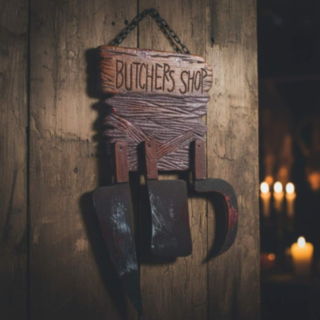 Butcher's Shop Skilt