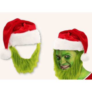 The Grinch Nissehue & Skæg