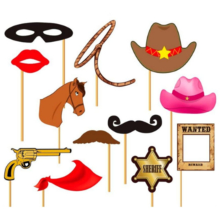 Cowboy Selfie props