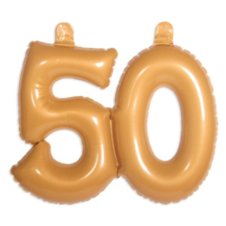 Oppusteligt 50-Tal Guld