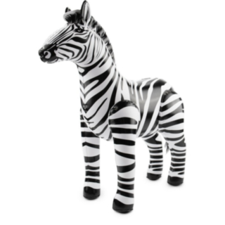 Oppustelig Zebra