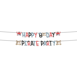 Pirat Happy Bday Guirlande