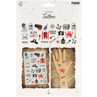 Pirat Falske Tatoveringer
