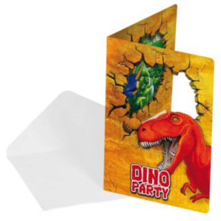 Dinosaur Invitationer