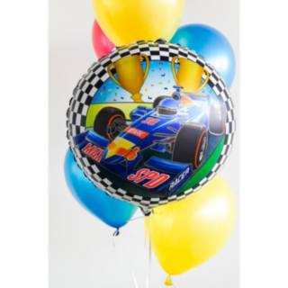 Racerbil Folieballon