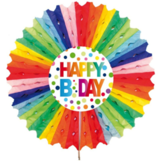 Happy B Day Honeycomb