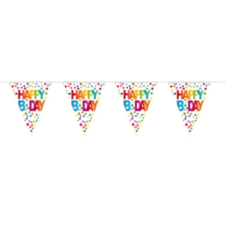 Happy B Day Vimpelguirlande