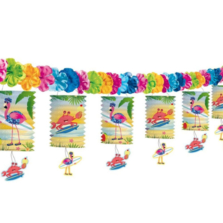Flamingo Lanterne Guirlande