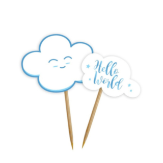 Hello World Sky Kagetoppere Lyseblå