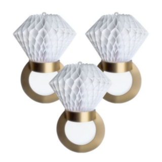 Honeycomb Diamantringe