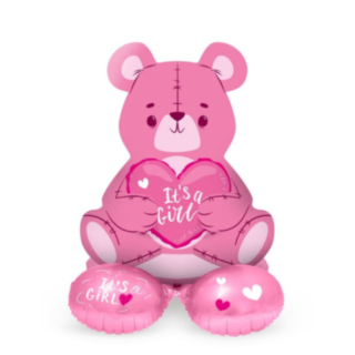 It's A Girl Bamse Folieballon
