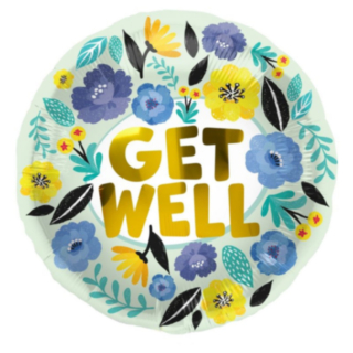 Get Well Folieballon
