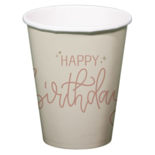 Happy Birthday Papkrus Crème Rose