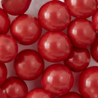 Mosaik Ballon Mix Rød