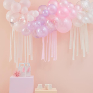 Ballonbue Ombre Pastel
