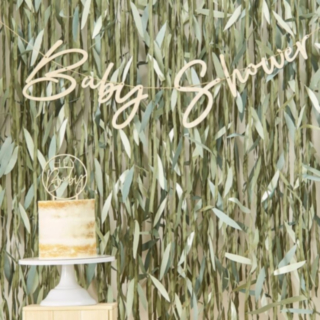 Baby Shower Træ Guirlande
