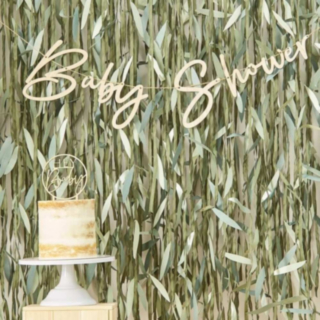 Baby Shower Træ Guirlande