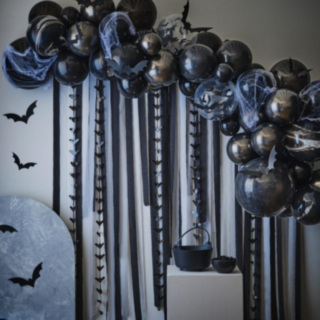 Flagermus Halloween Ballonbue