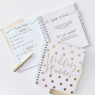 Wedding Planner Bog Guld