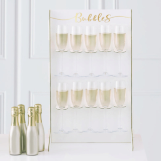 Guld Champagne Væg
