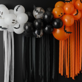 Halloween Ballon Backdrop