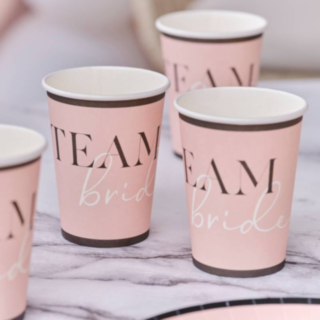 Team Bride Papkrus Lyserød