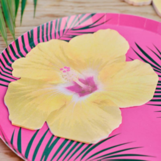 Hawaii Hibiscusblomst Servietter