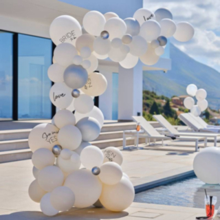 Bride To Be Deluxe Ballonbue
