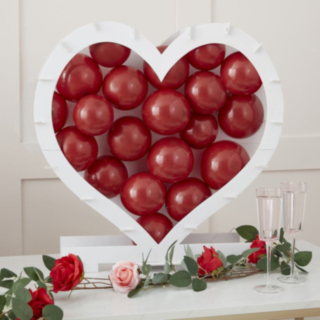Hjerte Mosaik Ballon Stand
