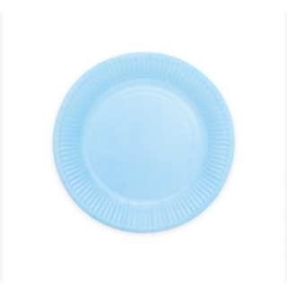 Frokosttallerkener Lyseblå