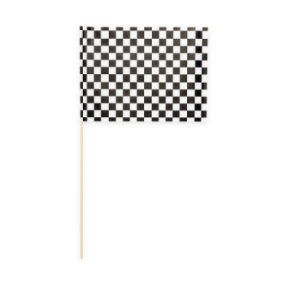 Racer Flag På Pinde