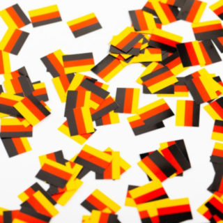 Tyskland Flag Konfetti