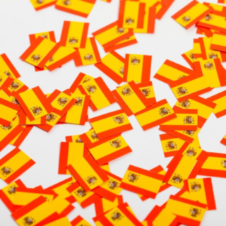 Spanien Flag Konfetti