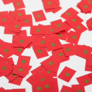 Marokko Flag Konfetti