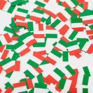 Italien Flag Konfetti