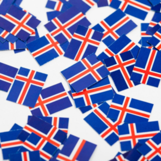 Island Flag Konfetti