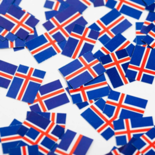 Island Flag Konfetti