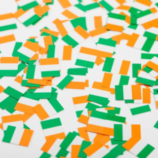 Irland Flag Konfetti