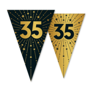 35 Års Golden Celebrations Vimpelguirlande