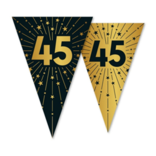 45 Års Golden Celebrations Vimpelguirlande