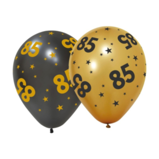 85 Års Golden Celebrations Latexballoner